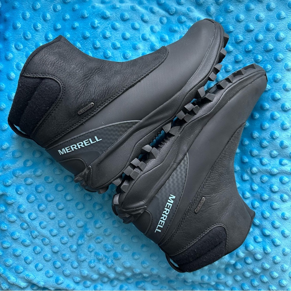 Merrell Thermo Kiruna Mid Zip Waterproof Women’s Boots Size 8 - Picture 7 of 10